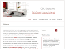 Tablet Screenshot of cblstrategies.com